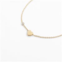 Bracciale Unoaerre Donna Batticuore in Oro giallo Diamante 0.01 Ct 514316 - 514316